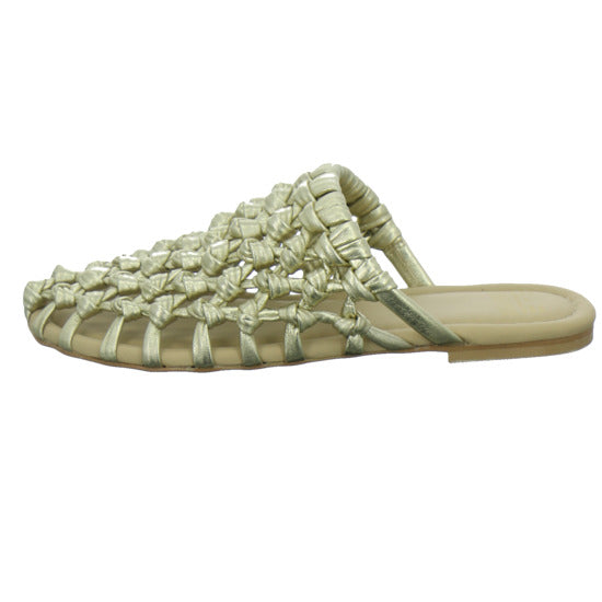 Bronx Pantoletten Damen Gold