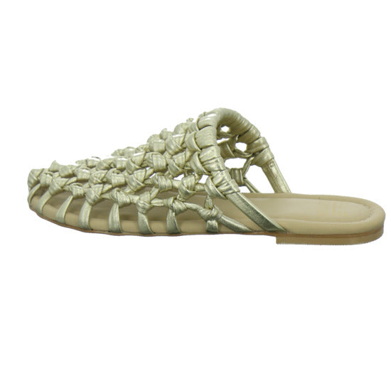Bronx Pantoletten Damen Gold