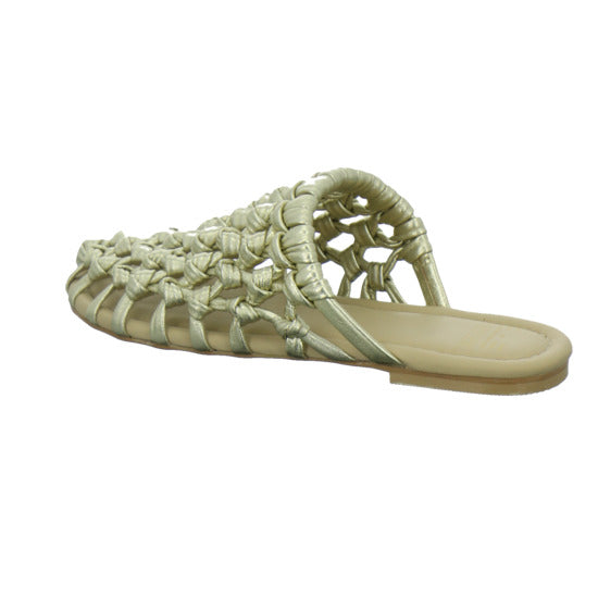 Bronx Pantoletten Damen Gold