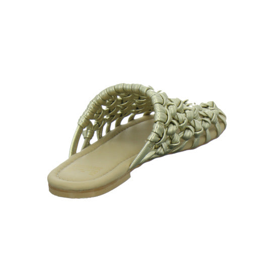 Bronx Pantoletten Damen Gold