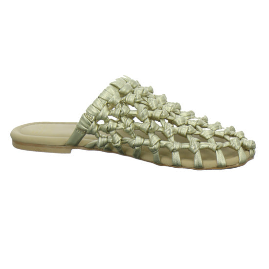 Bronx Pantoletten Damen Gold