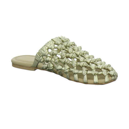 Bronx Pantoletten Damen Gold