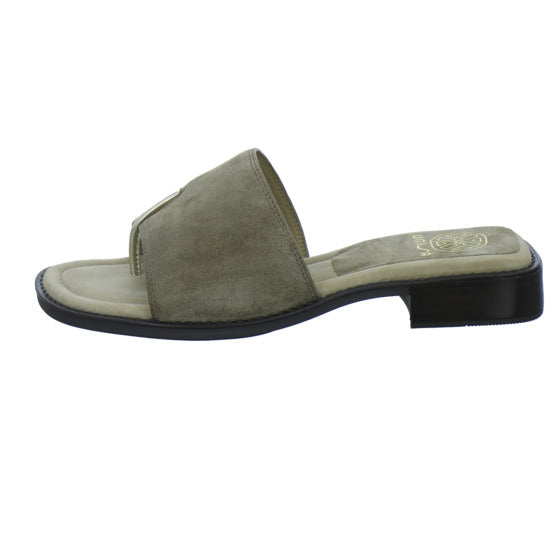 Unisa Pantoletten Damen taupe