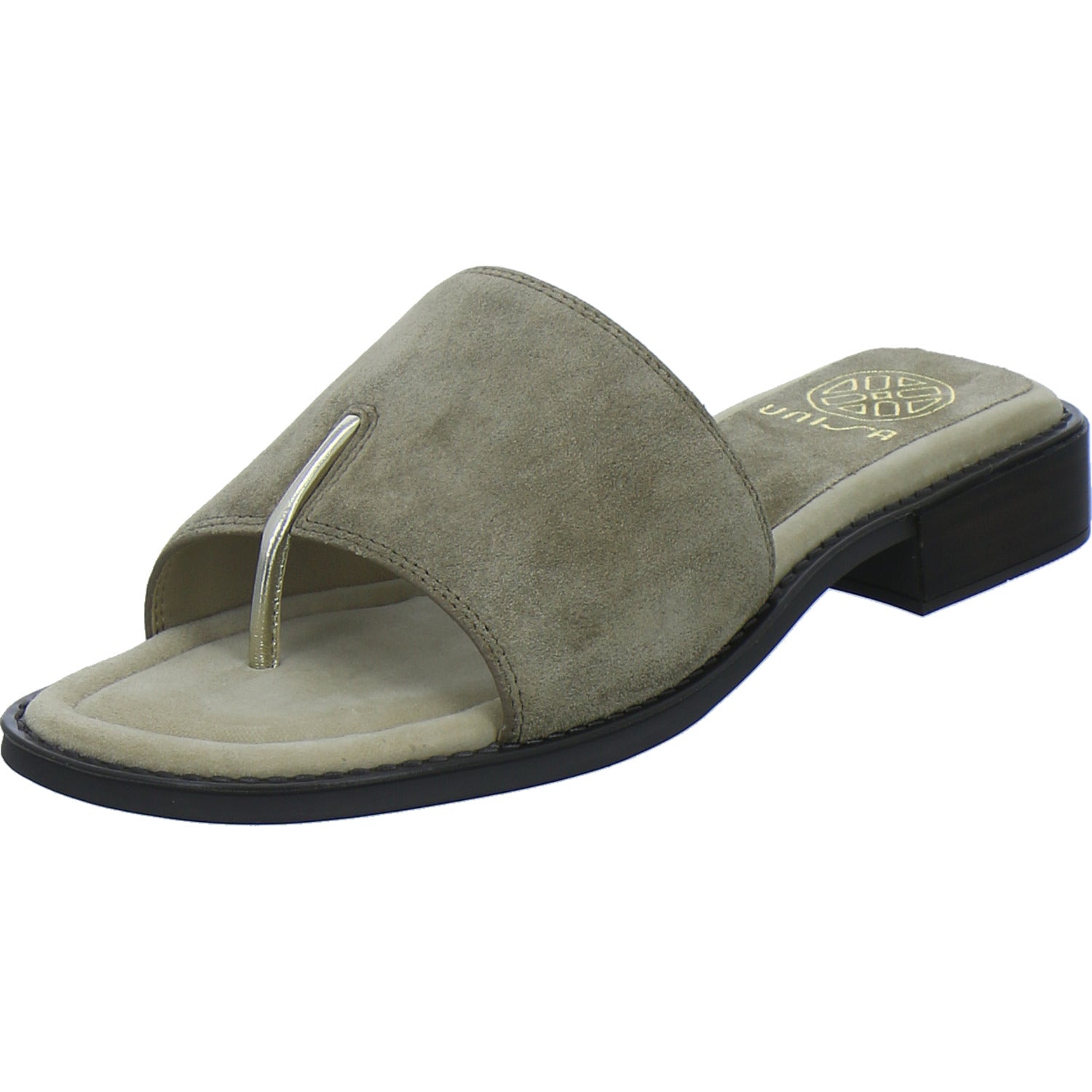 Unisa Pantoletten Damen taupe