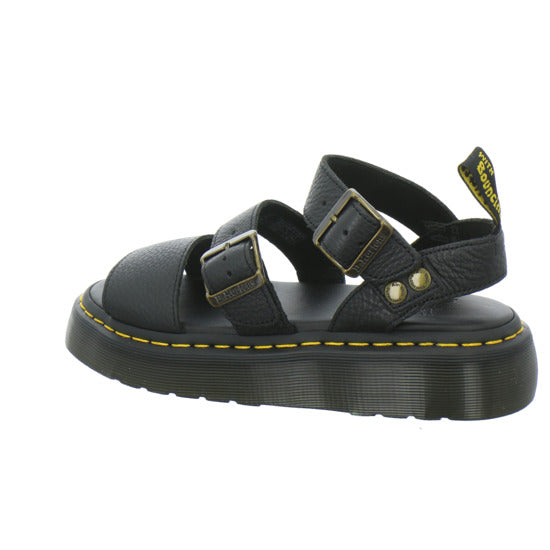 Dr. Martens Gryphon Quad Sandaletten Schwarz - 360° Ansicht