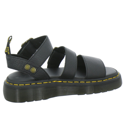 Dr. Martens Gryphon Quad Sandaletten Schwarz - 360° Ansicht