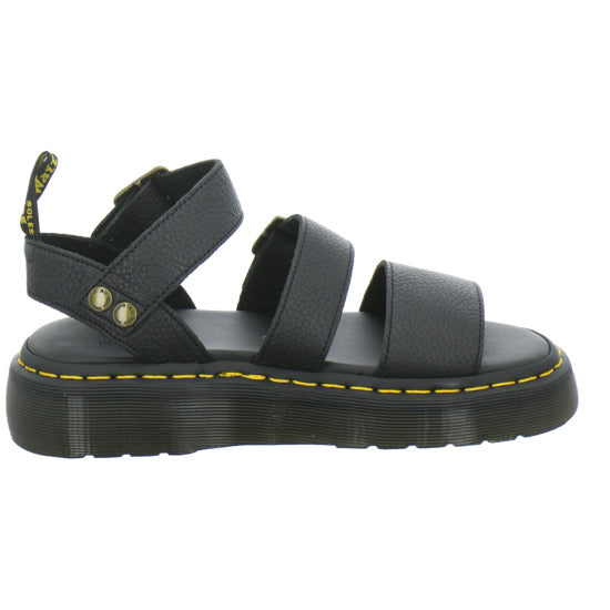 Dr. Martens Gryphon Quad Sandaletten Schwarz - 360° Ansicht
