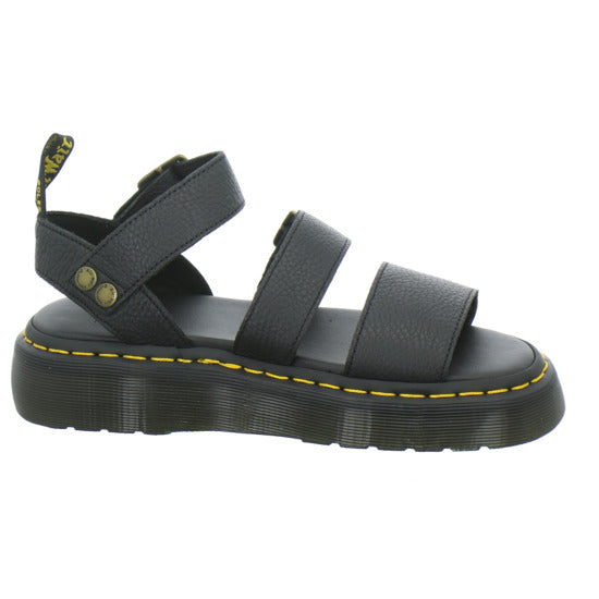Dr. Martens Gryphon Quad Sandaletten Schwarz - 360° Ansicht