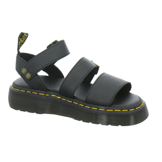 Dr. Martens Gryphon Quad Sandaletten Schwarz - 360° Ansicht