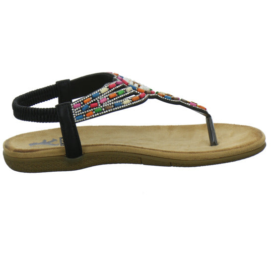 Cosmos Sandaletten Schwarz-kombi
