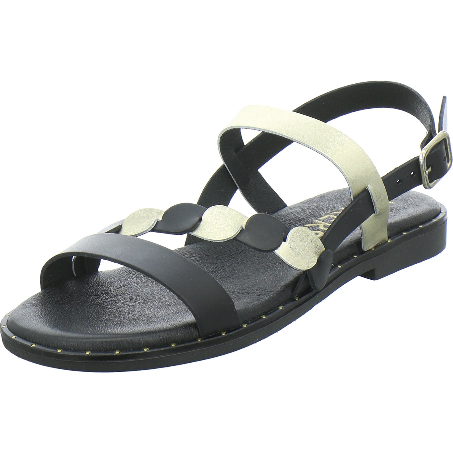 Wikers Sandaletten Schwarz-kombi