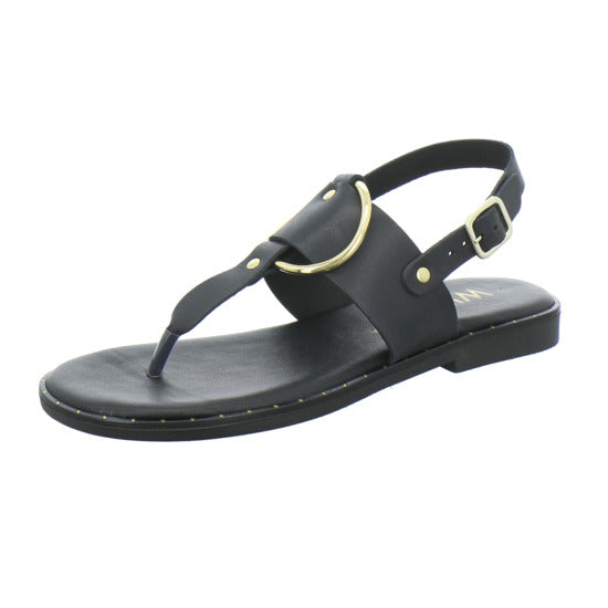 Wikers Sandaletten Schwarz-kombi