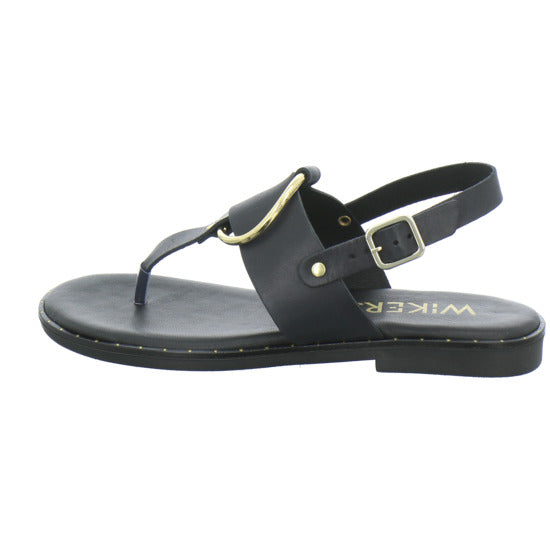 Wikers Sandaletten Schwarz-kombi