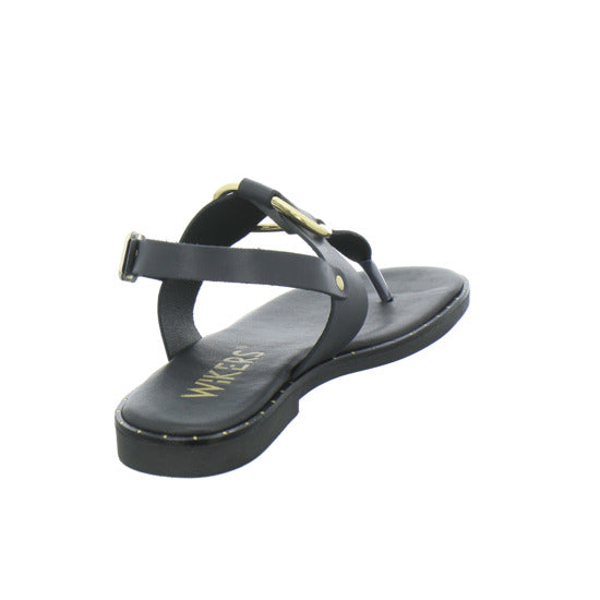 Wikers Sandaletten Schwarz-kombi
