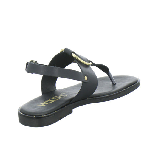 Wikers Sandaletten Schwarz-kombi