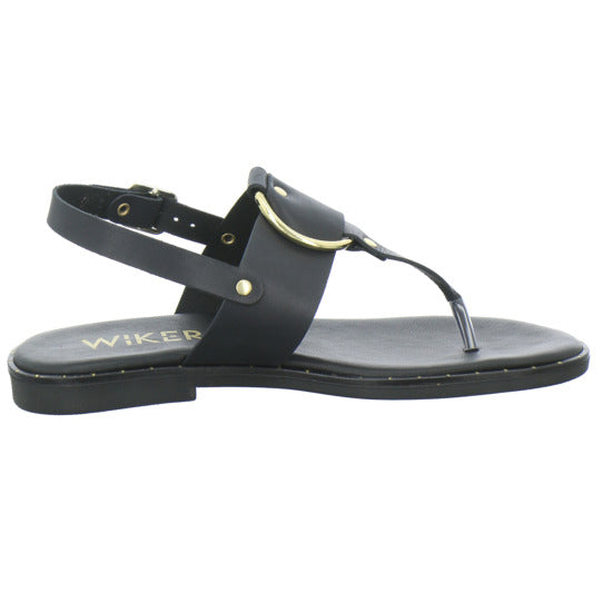 Wikers Sandaletten Schwarz-kombi