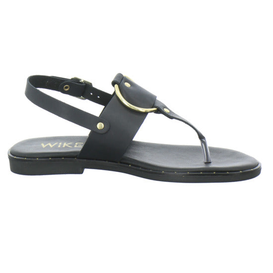 Wikers Sandaletten Schwarz-kombi