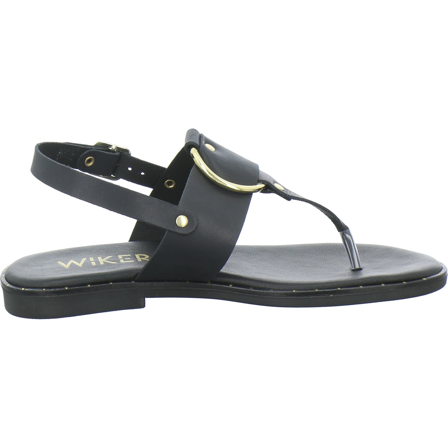 Wikers Sandaletten Schwarz-kombi