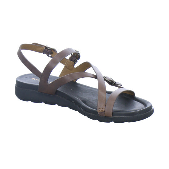 Tamaris Sandaletten Damen Dunkelbraun