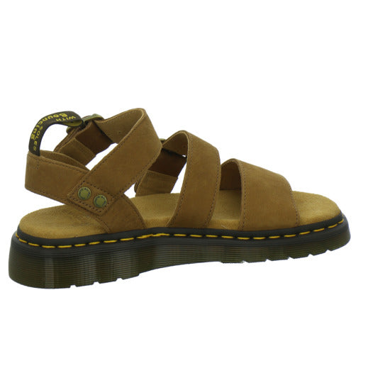 Dr. Martens Gryphon Sandaletten Mittelbraun - 360° Ansicht