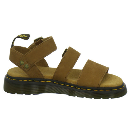 Dr. Martens Gryphon Sandaletten Mittelbraun - 360° Ansicht