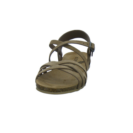 Cosmos Sandaletten Damen Mittelbraun