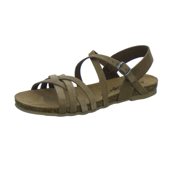 Cosmos Sandaletten Damen Mittelbraun