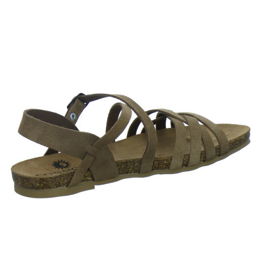 Cosmos Sandaletten Damen Mittelbraun