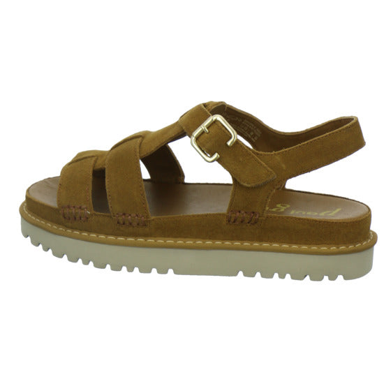 Paul Green Sandaletten Damen Mittelbraun