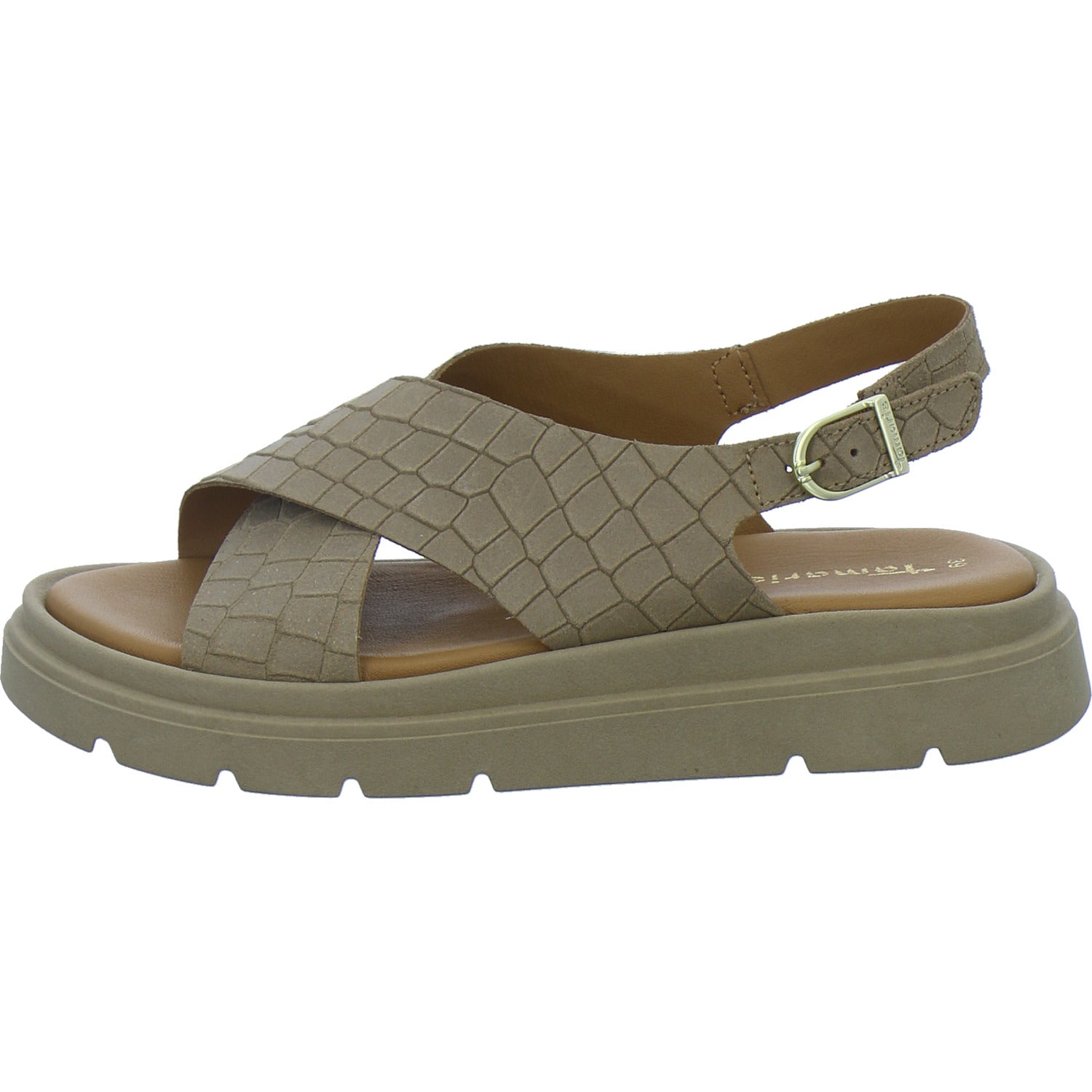 Tamaris Sandaletten Damen Mittelbraun