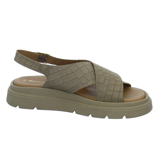 Tamaris Sandaletten Damen Mittelbraun
