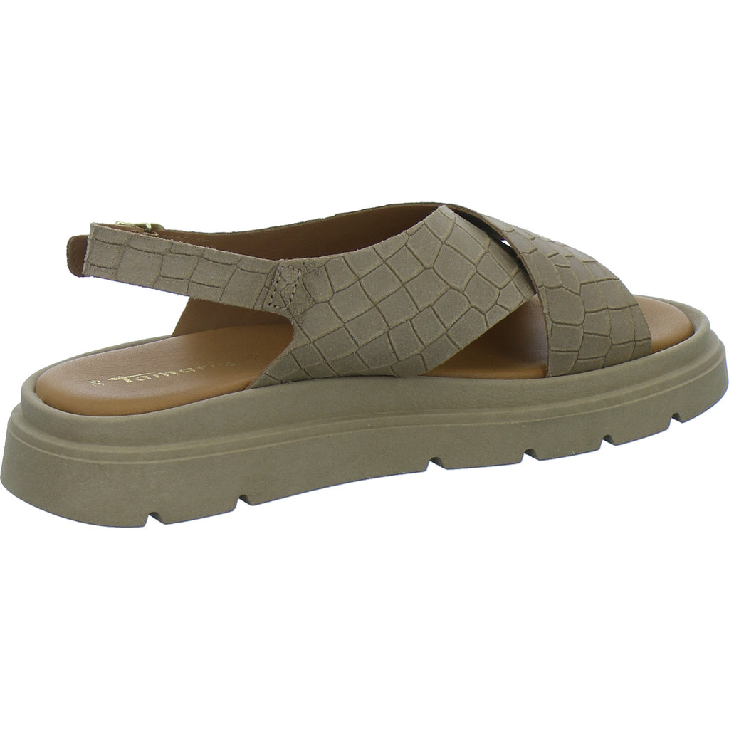 Tamaris Sandaletten Damen Mittelbraun