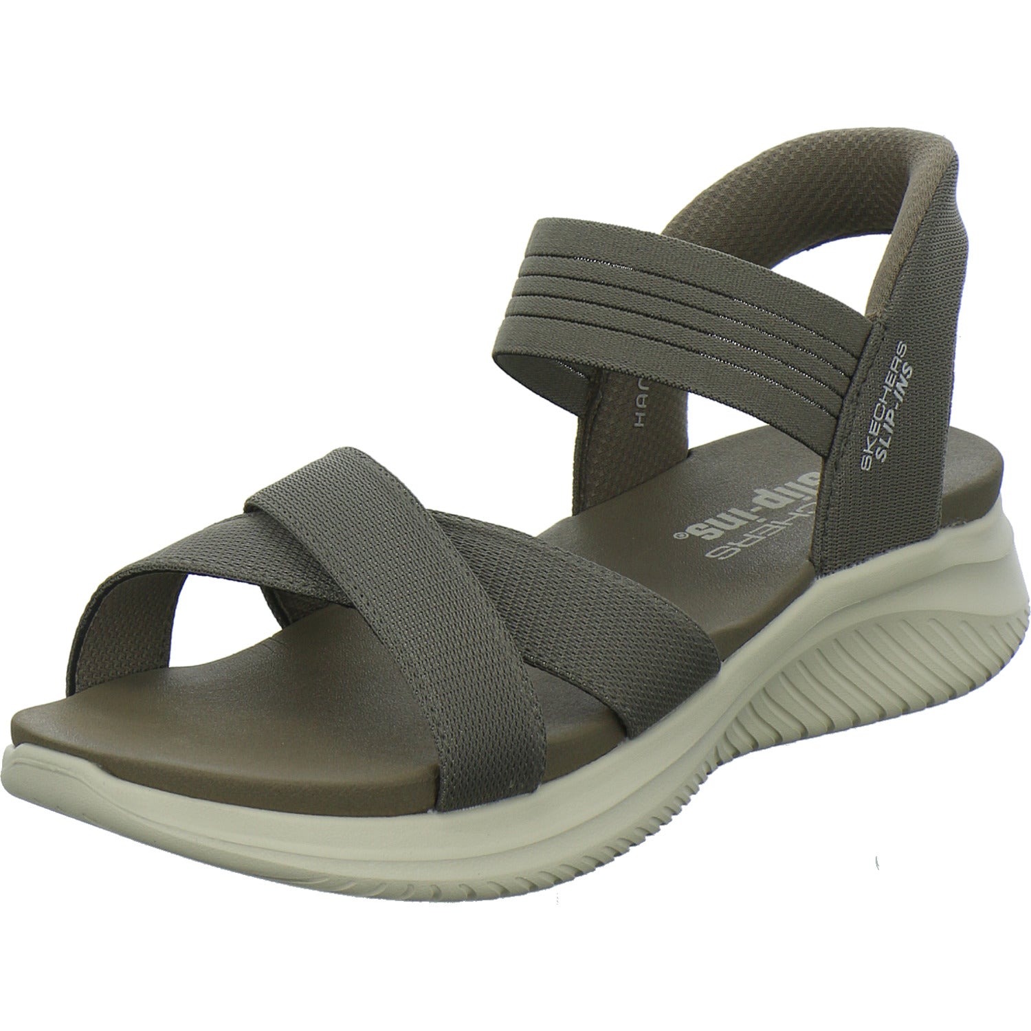 Skechers Sandaletten taupe
