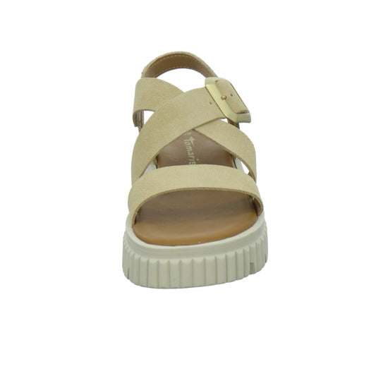 Tamaris Sandaletten Beige - 360° Ansicht