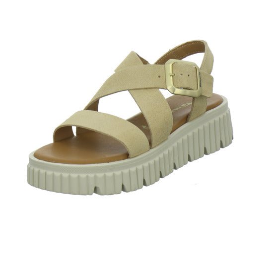 Tamaris Sandaletten Beige - 360° Ansicht