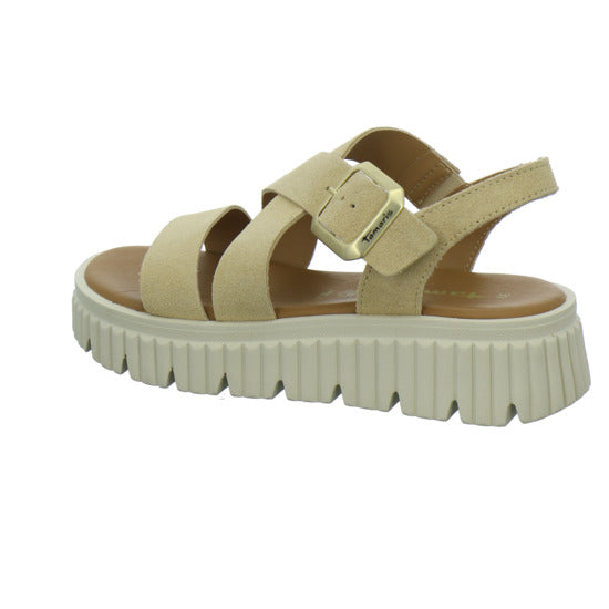 Tamaris Sandaletten Beige - 360° Ansicht
