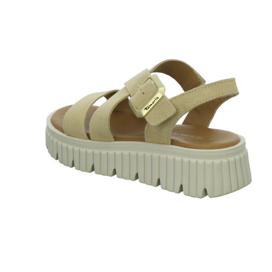 Tamaris Sandaletten Beige - 360° Ansicht