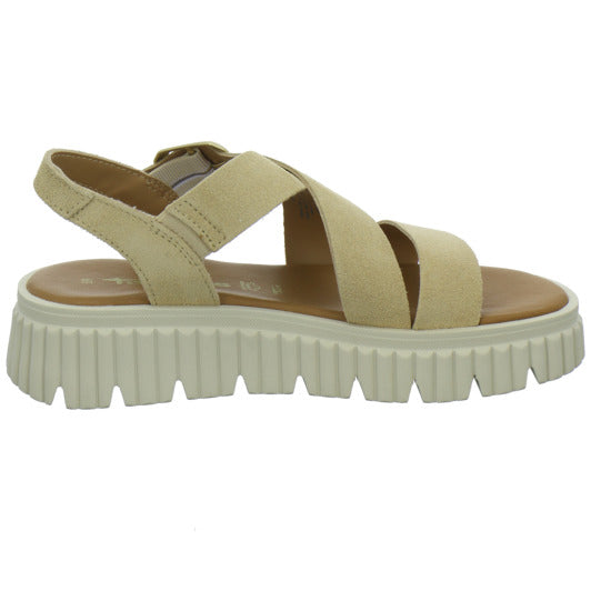Tamaris Sandaletten Beige - 360° Ansicht