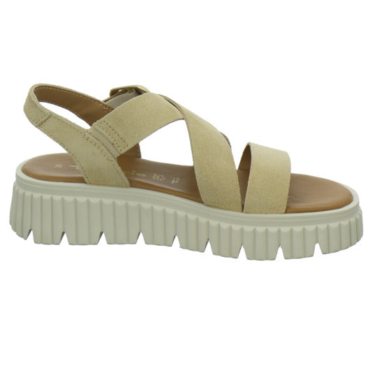 Tamaris Sandaletten Beige - 360° Ansicht