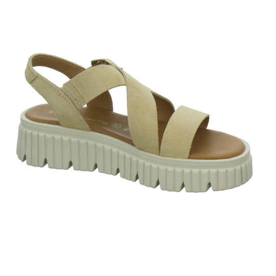Tamaris Sandaletten Beige - 360° Ansicht