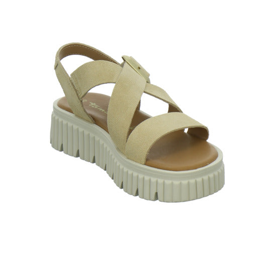 Tamaris Sandaletten Beige - 360° Ansicht