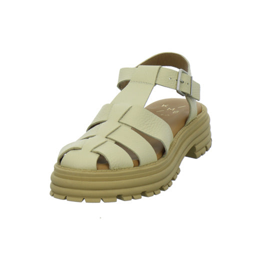 KMB Sandaletten Beige - 360° Ansicht