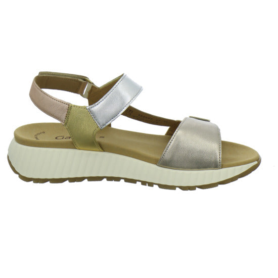 Gabor Sandaletten Beige-kombi - 360° Ansicht