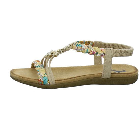Cosmos Sandaletten Beige-kombi