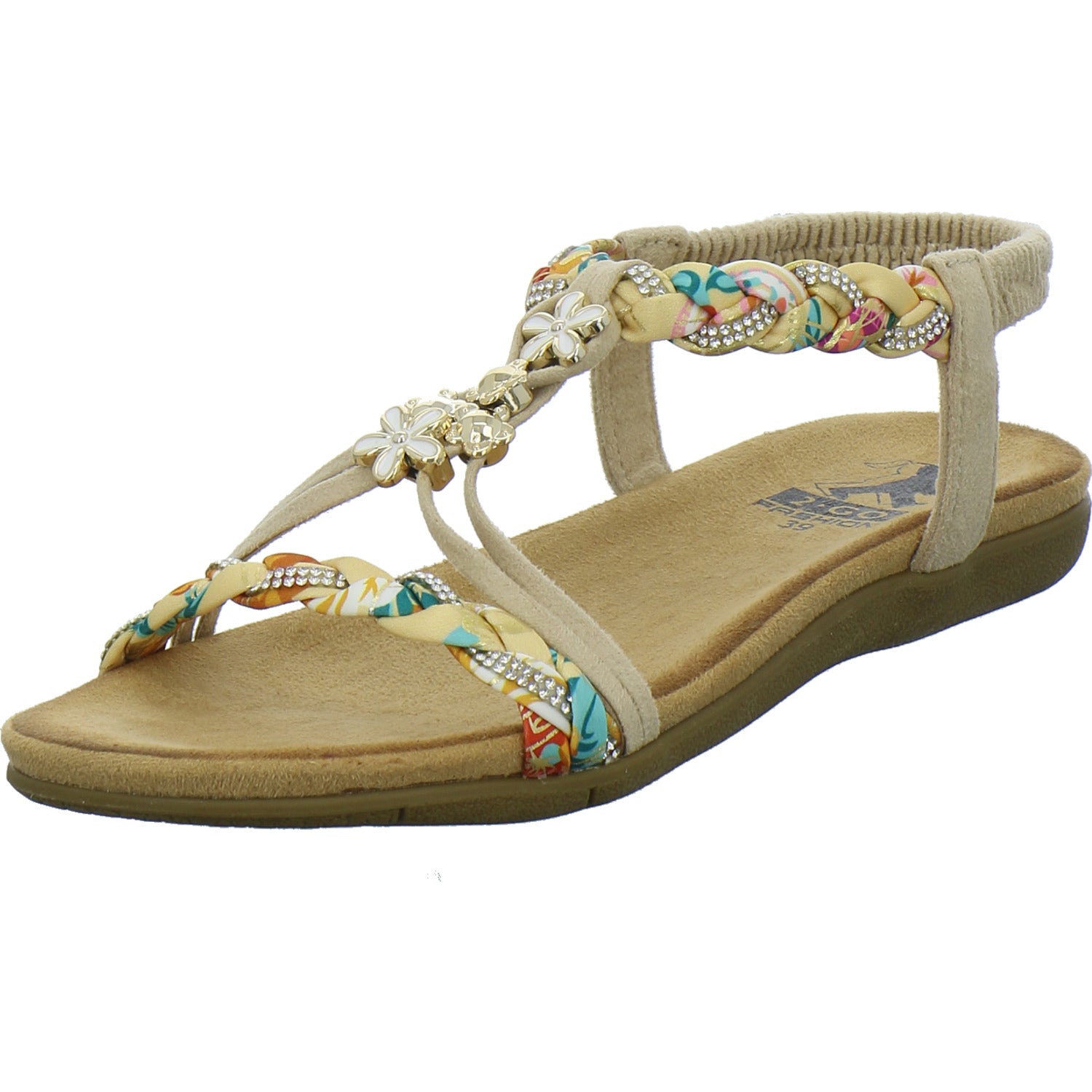 Cosmos Sandaletten Beige-kombi