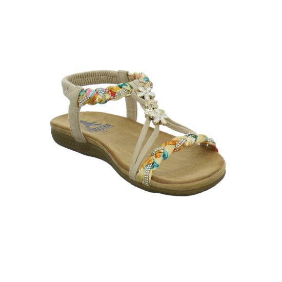 Cosmos Sandaletten Beige-kombi
