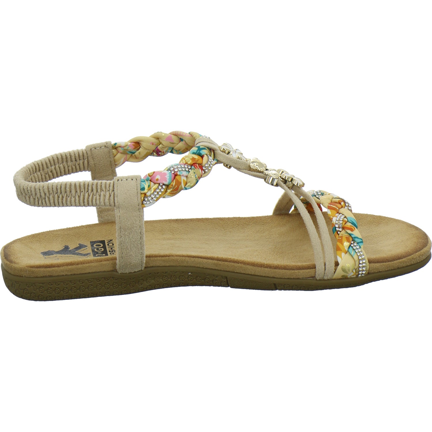 Cosmos Sandaletten Beige-kombi