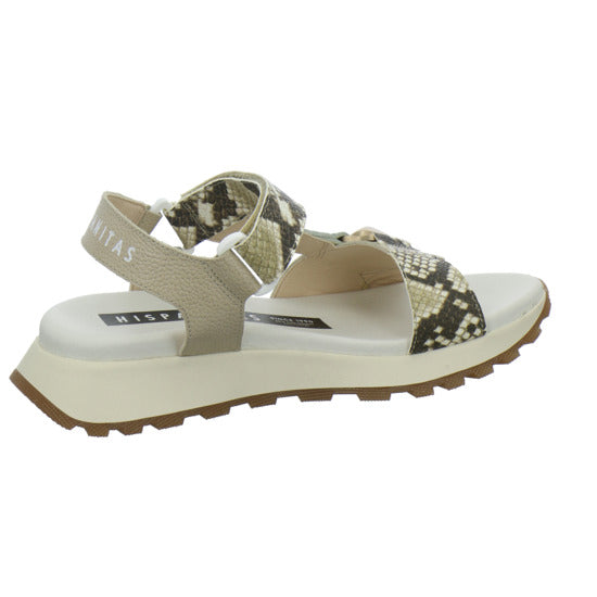 Hispanitas Sandaletten Beige-kombi - 360° Ansicht