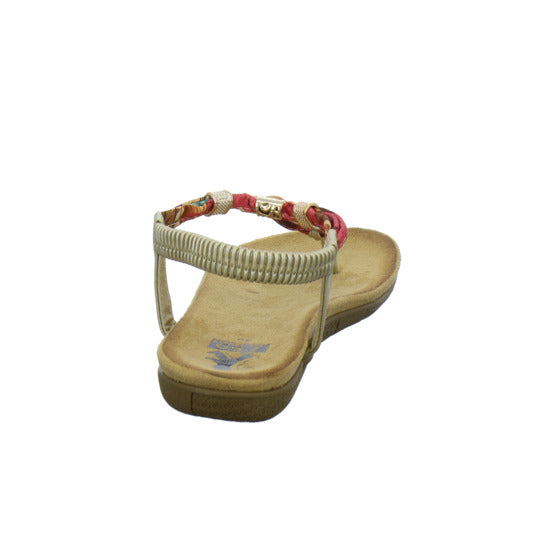 Cosmos Sandaletten Gold - 360° Ansicht