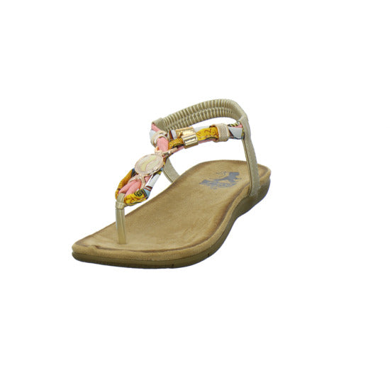 Cosmos Sandaletten Gold - 360° Ansicht